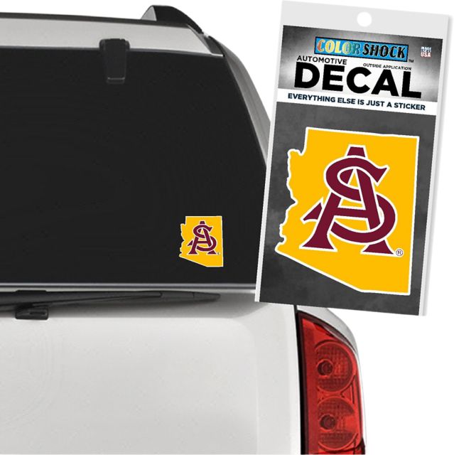 Arizona State University Sun Devils State Decal