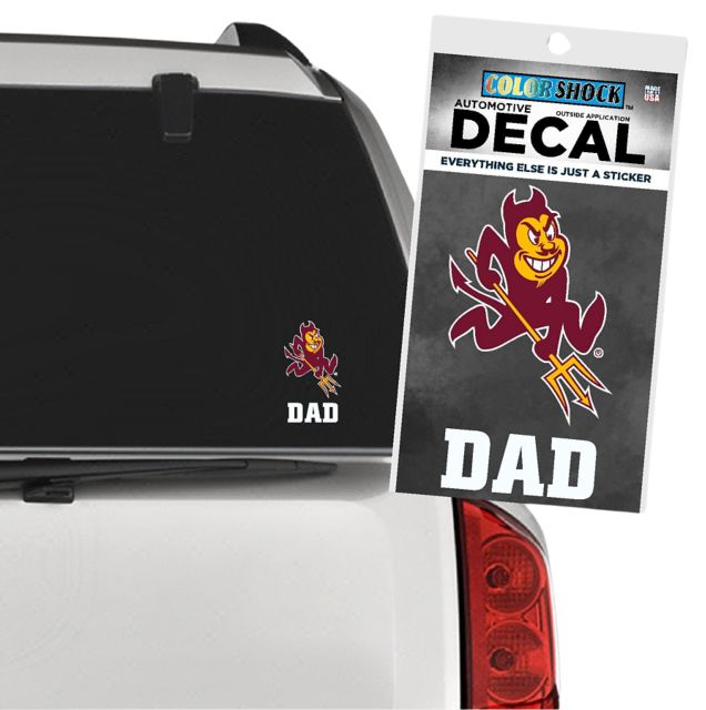 Arizona State University Sun Devils Dad Decal