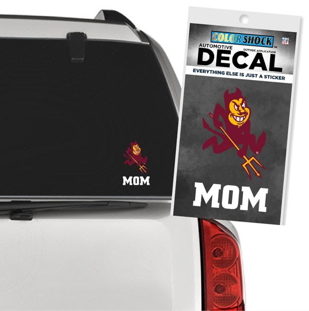 Arizona State University Sun Devils Mom Decal