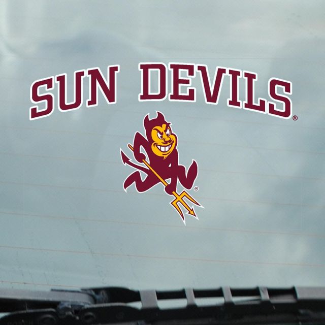 Arizona State University Sun Devils Cling Decal