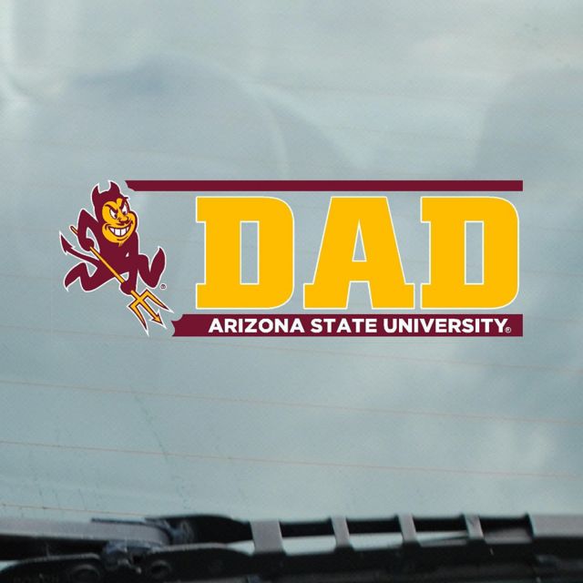 Arizona State University Sun Devils Dad Decal