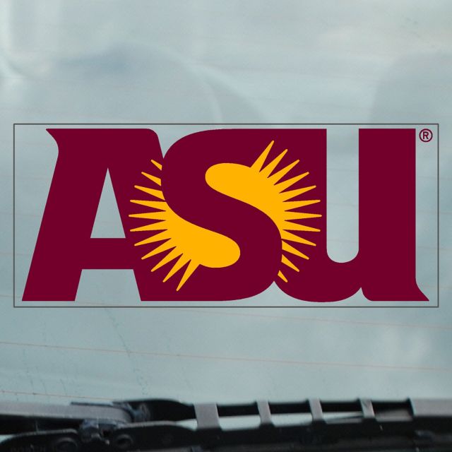 Arizona State University Cling Decal