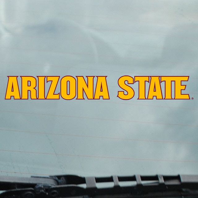 Arizona State University Cling Decal