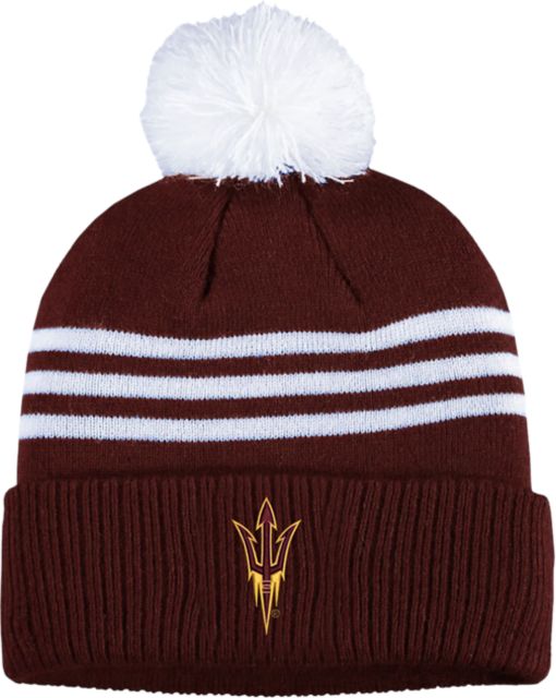 Arizona State University Cuffed Pom Beanie