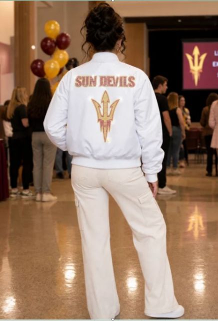 Arizona State University Women's Bomber Jacket
