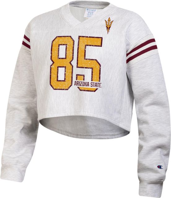 Arizona State University Women's Crop Crewneck Sweatshirt