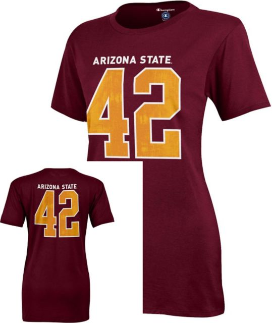 Pat Tillman (ASU) #42 Women Football Jersey - Black