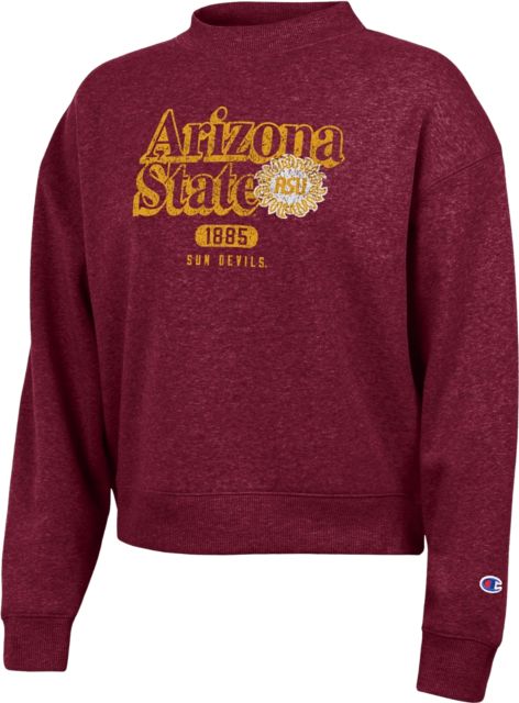 Arizona State University Sun Devils Women's Triumph Crewneck Sweatshirt