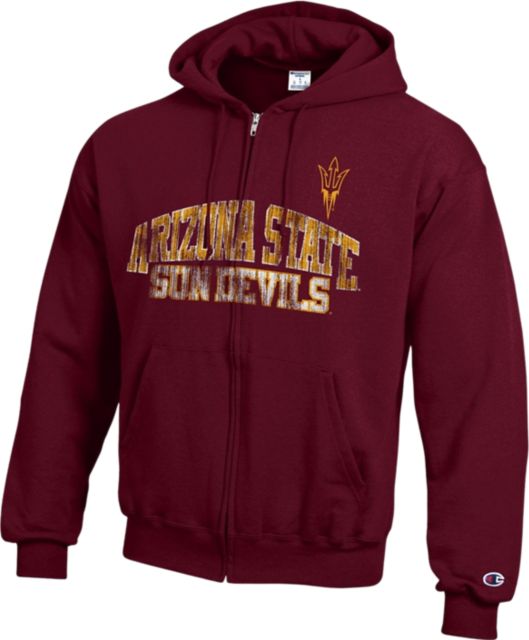 Arizona State University Full Zip Hooded Sweatshirt Arizona State University