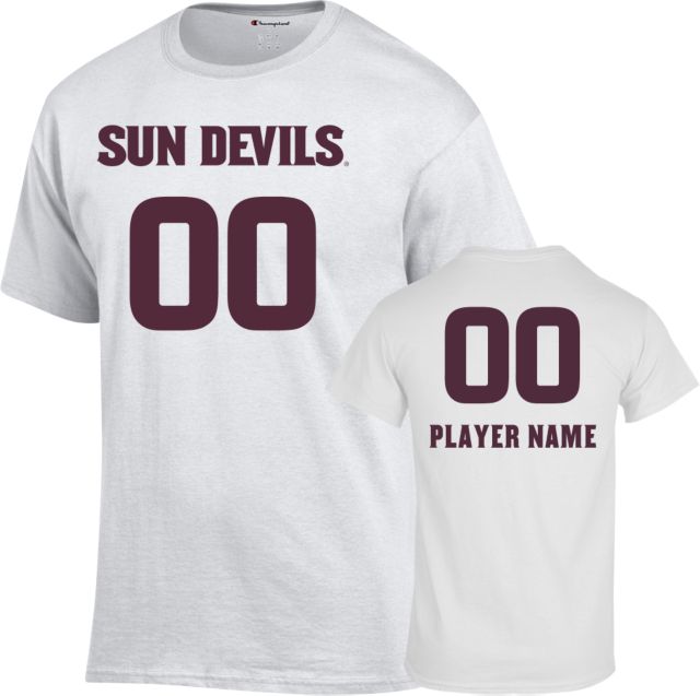 Arizona State Women's Basketball Player Name Short Sleeve T-Shirt - ONLINE ONLY