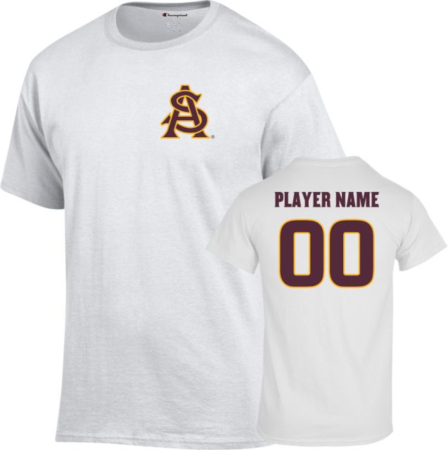 Arizona State Baseball Player Name Short Sleeve T-Shirt - ONLINE ONLY