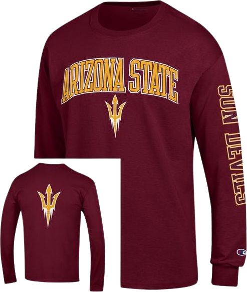 Arizona State University ASU Clothes Tee deals shirt longsleeve Hoodie Shorts