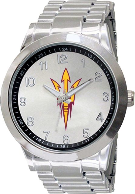 Arizona State University 44mm Men's Stainless Steel Watch