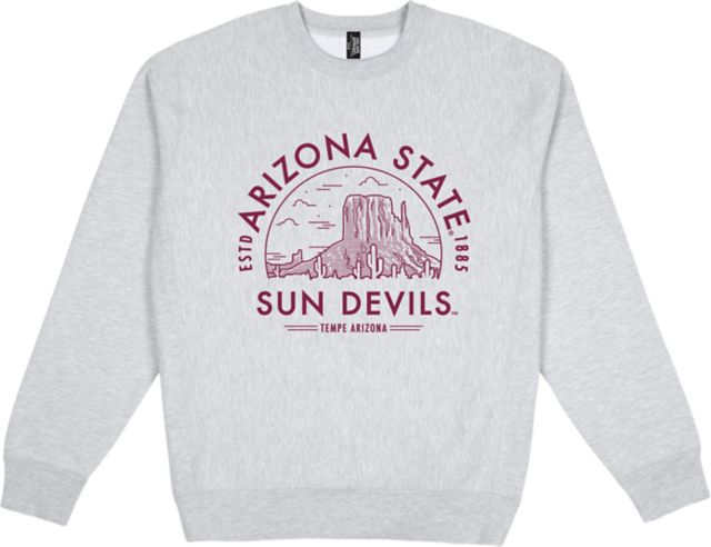 Men's Champion Maroon Arizona State Sun Devils Hockey Icon Powerblend Pullover Sweatshirt Size: 3XL
