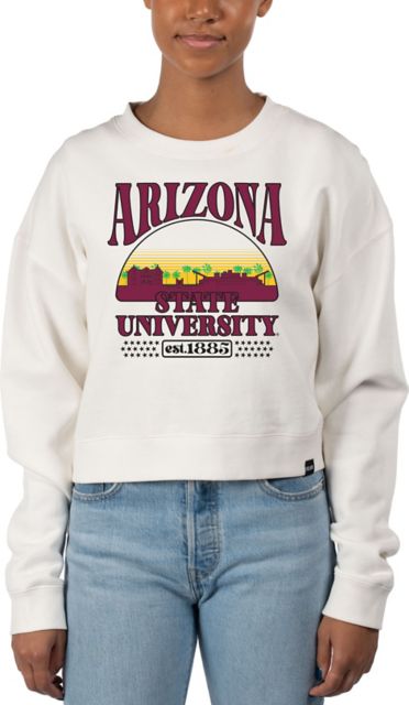 Arizona State University Women s Cropped Crewneck Arizona State