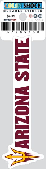 Arizona State University Sun Devils Durable Sticker