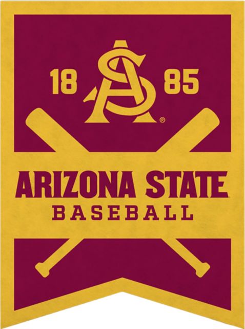 Arizona State University 18 x 24'' Baseball Banner