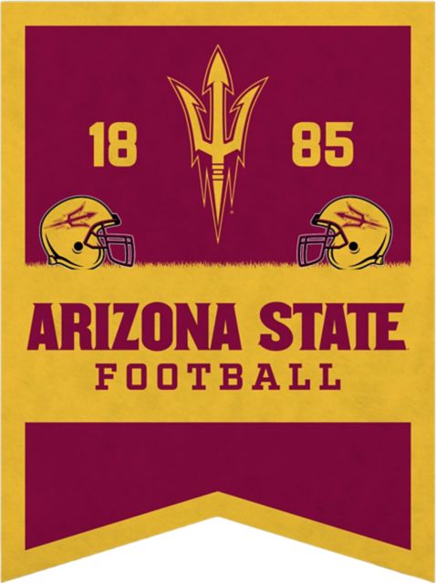 Arizona State University 18x24 Football Banner