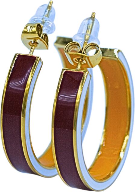 Arizona State University Hoop Earrings