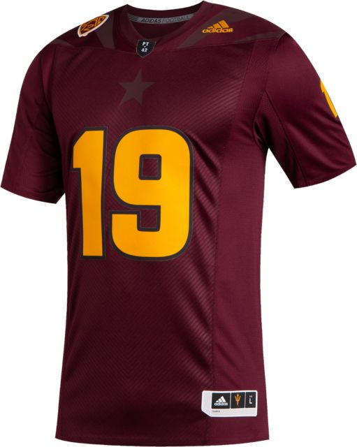 arizona state university football jersey
