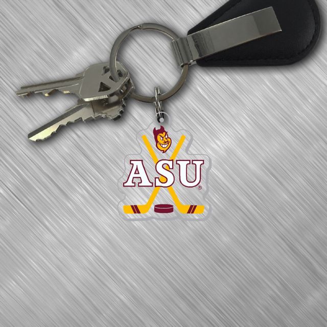 Arizona State University Hockey Key Tag