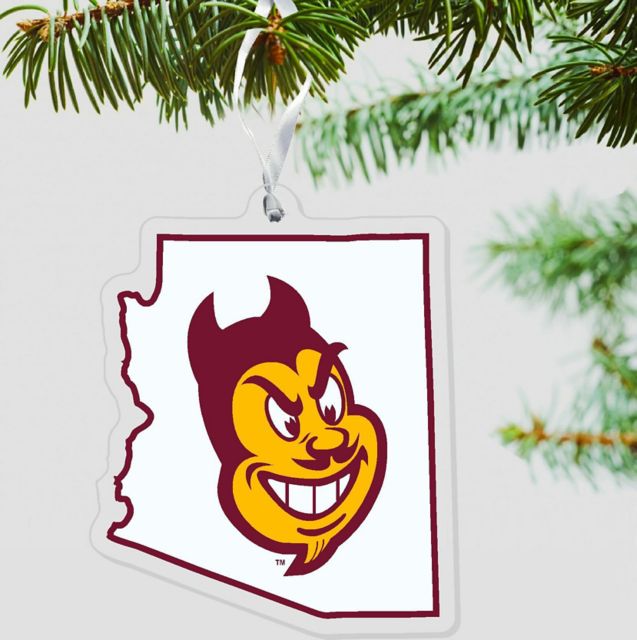 Arizona State University Sun Devils 3x4" Ornament"