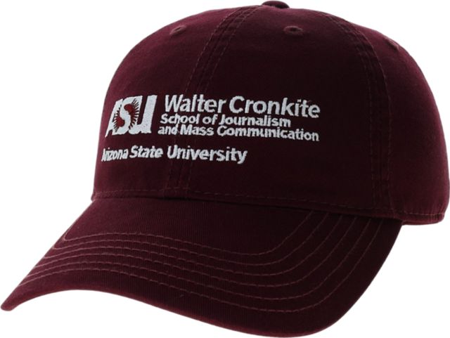 Arizona State University Adjustable Relaxed Twill Journalism Cap