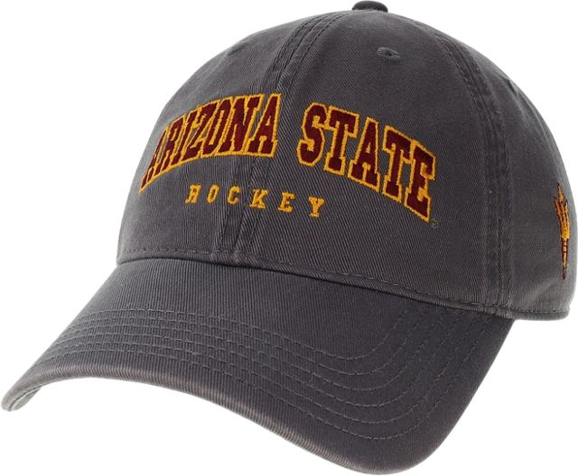 Arizona State University Hockey Relaxed Twill Adjustable Hat