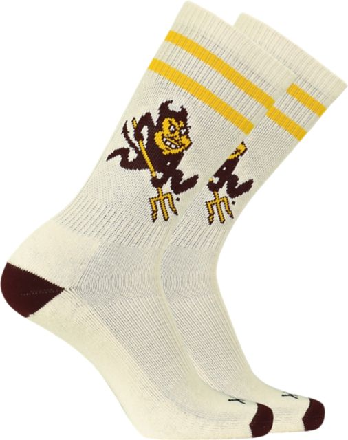 Arizona State University Sun Devils Vintage Crew Socks