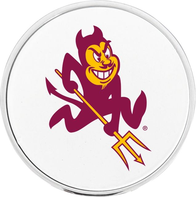 Arizona State University Sun Devils Circle Adhesive Emblem