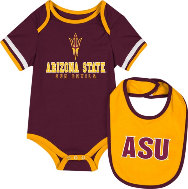 Arizona State University Infant's Sun Devils Bodysuit Bib Set