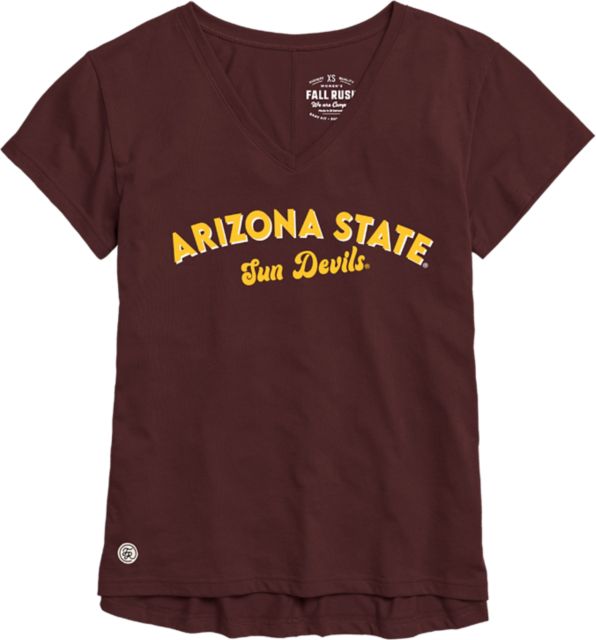 Arizona State Adidas Womens Cotton Tee Sun Devil Gymnastics - ONLINE ONLY