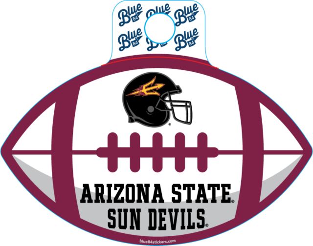 Arizona State University Football Full Size Sticker
