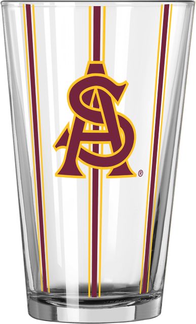 Arizona State University Baseball 16 oz. Glass