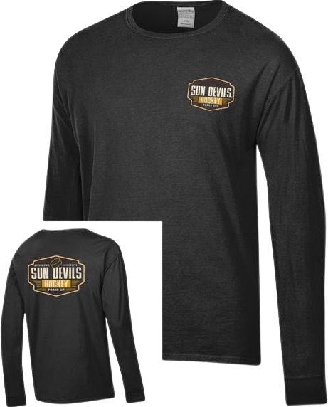 Arizona State University Sun Devils Hockey Long Sleeve T-Shirt