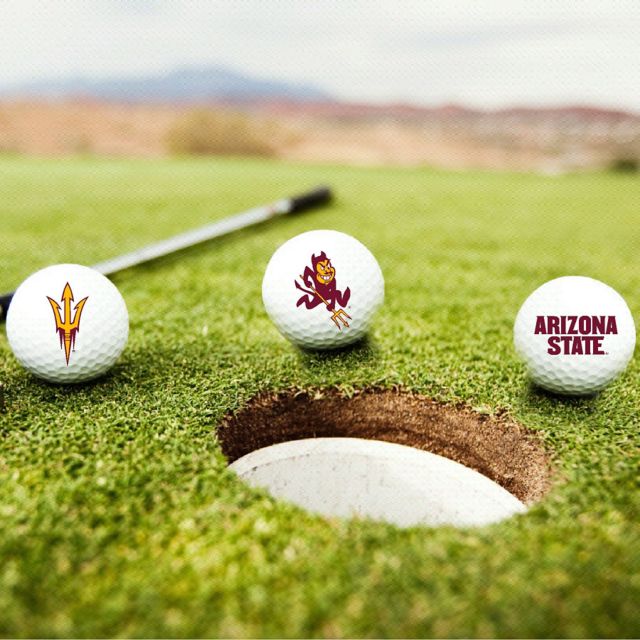 Arizona State University Sun Devils Golfball 3-Pack