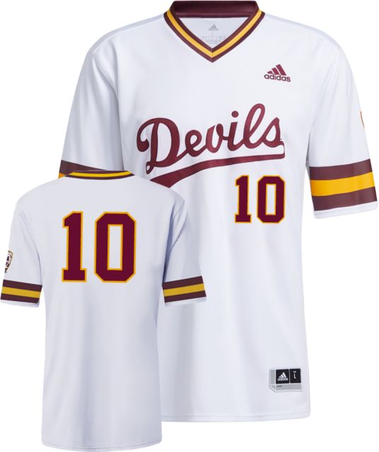 Youth ProSphere #1 White Arizona State Sun Devils Baseball Jersey