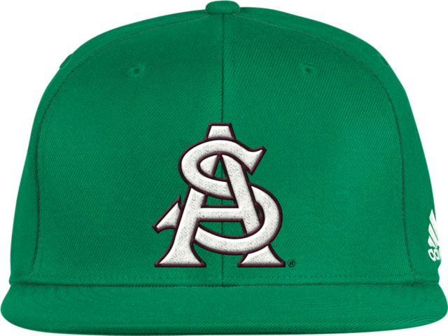 Arizona State Sun Devils adidas On-Field Baseball Fitted Hat - Green