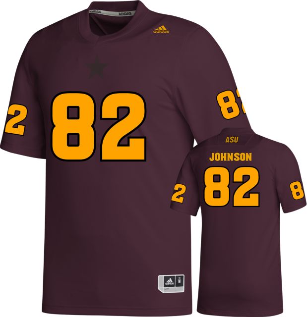 Arizona State University Sun Devils Pat Tillman Premiere Football Jersey | Adidas | Team Maroon | XSmall