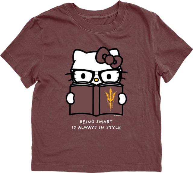 Arizona State University Sun Devils Hello Kitty Women's Short Sleeve T-Shirt