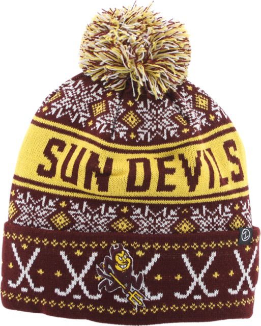 Arizona State University Sun Devils Hockey Pom Beanie