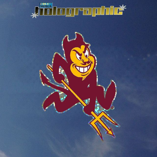 Arizona State University Sun Devils Hologram Decal