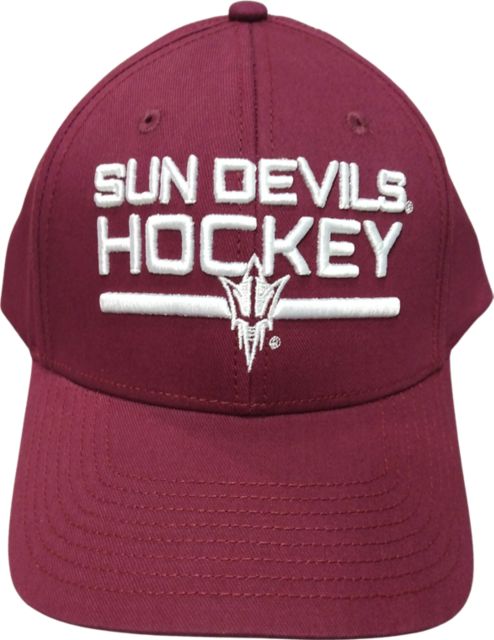 Arizona State University Hockey Structured Adjustable Cap