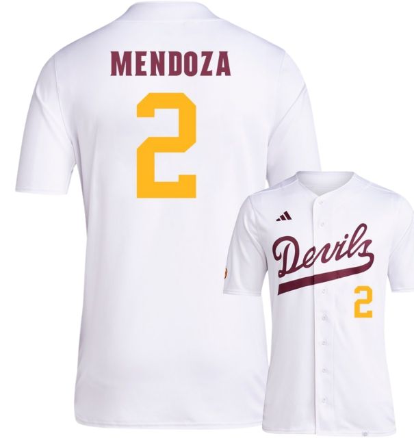 Arizona State Baseball Jersey #14 W CRENSHAW: Arizona State University