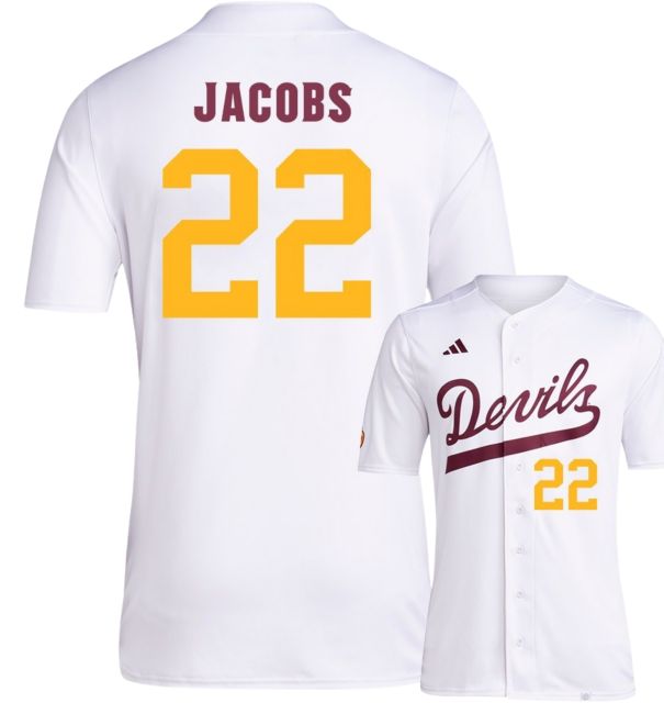 ASU Baseball Throwback Jersey (#42) – Cactus Sports