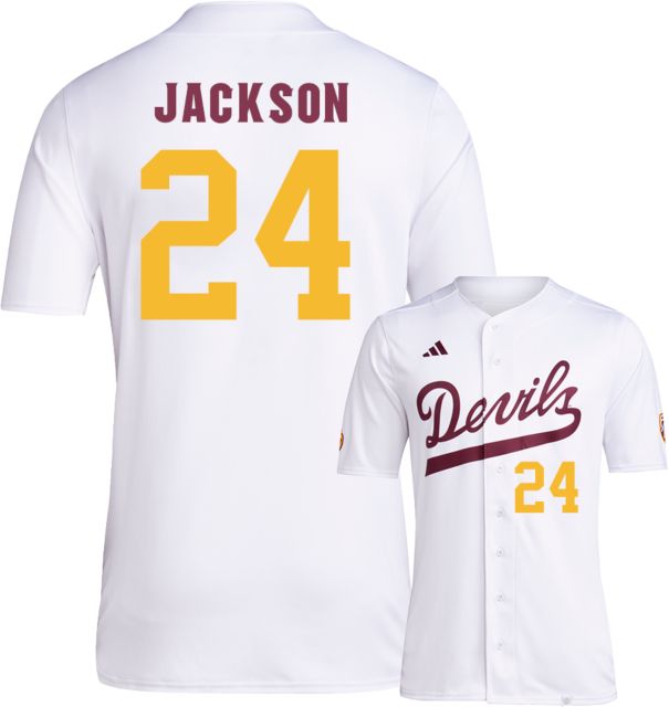 Arizona state baseball on sale jersey