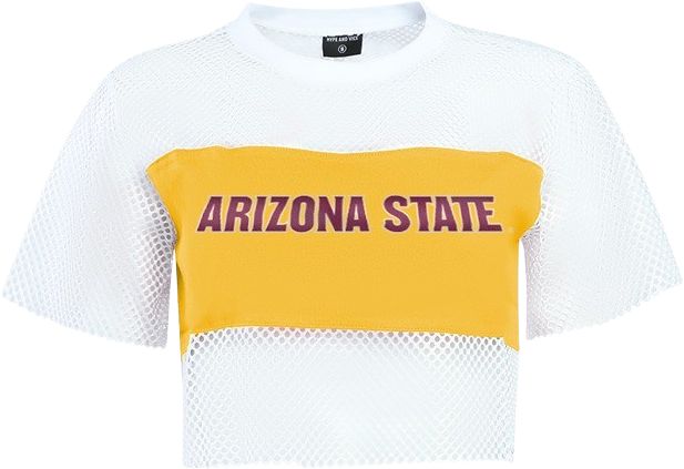 Arizona State University Women's Cropped Short Sleeve T-Shirt