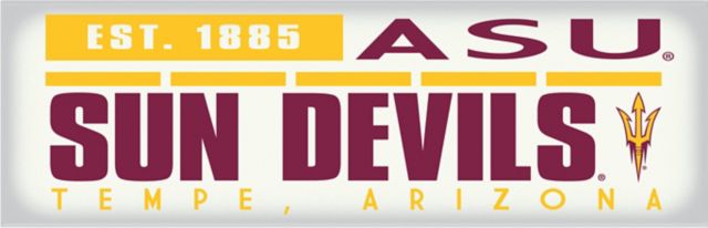 Arizona State University 1.62x5 Billboard Magnet