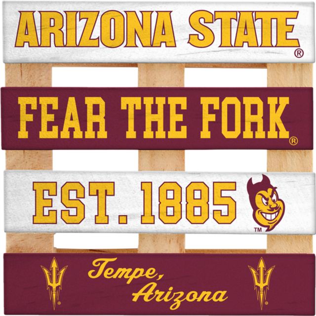 Arizona State University Sun Devils Pallet Coasters - 4 Pack