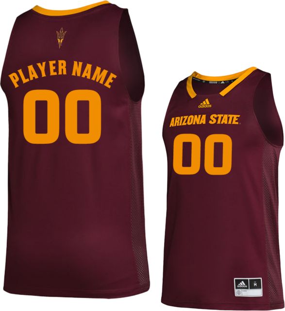 Arizona State Women's Basketball adidas Player Name Replica Jersey